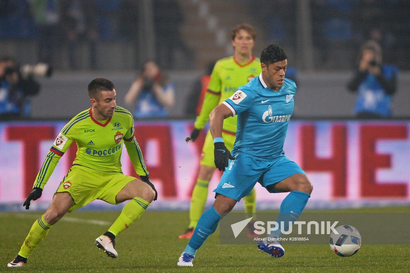 Russian Football Premier League. Zenit vs. CSKA