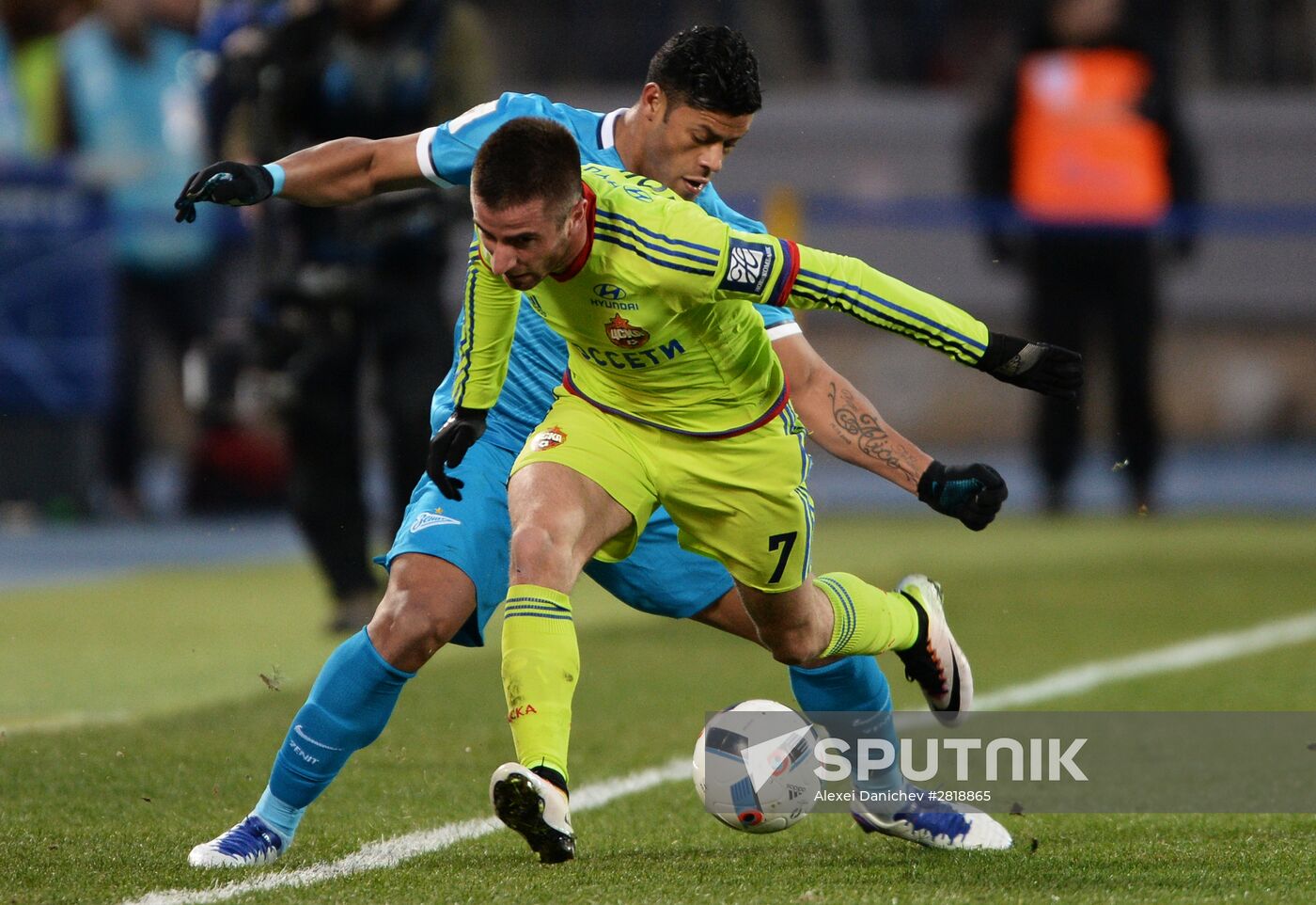 Russian Football Premier League. Zenit vs. CSKA