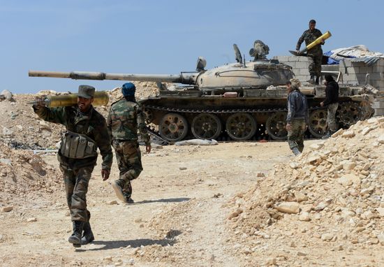 Syrian Army liberates city of al-Qaryatayn from militants