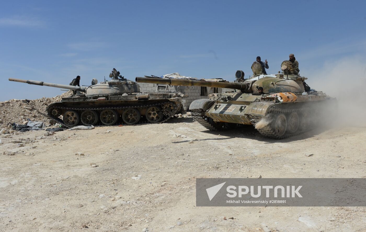 Syrian Army liberates city of al-Qaryatayn from militants