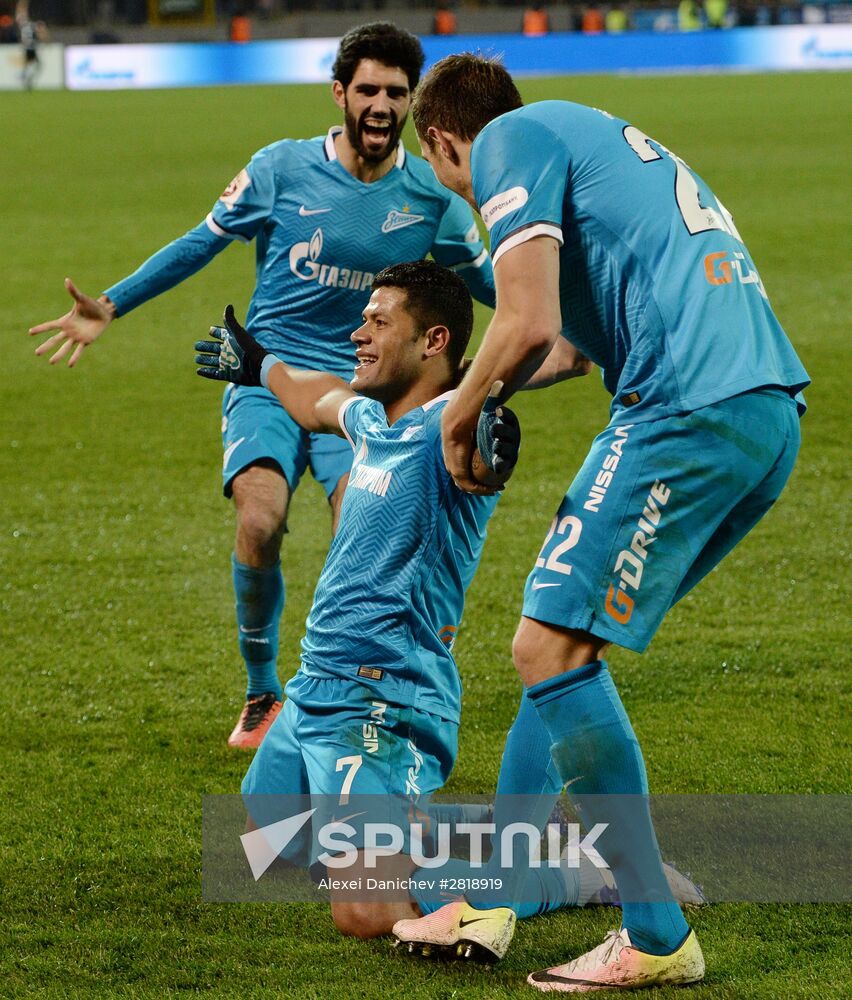 Russian Football Premier League. Zenit vs. CSKA