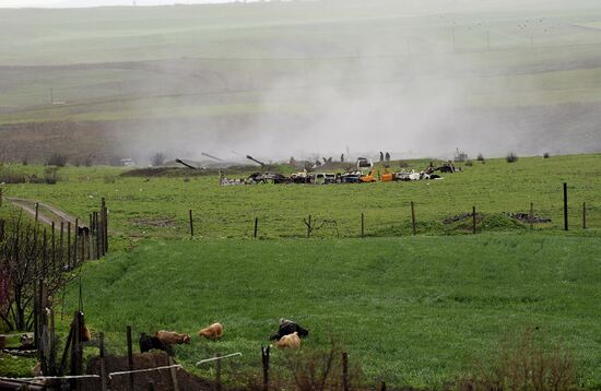 Nagorno-Karabakh conflict zone