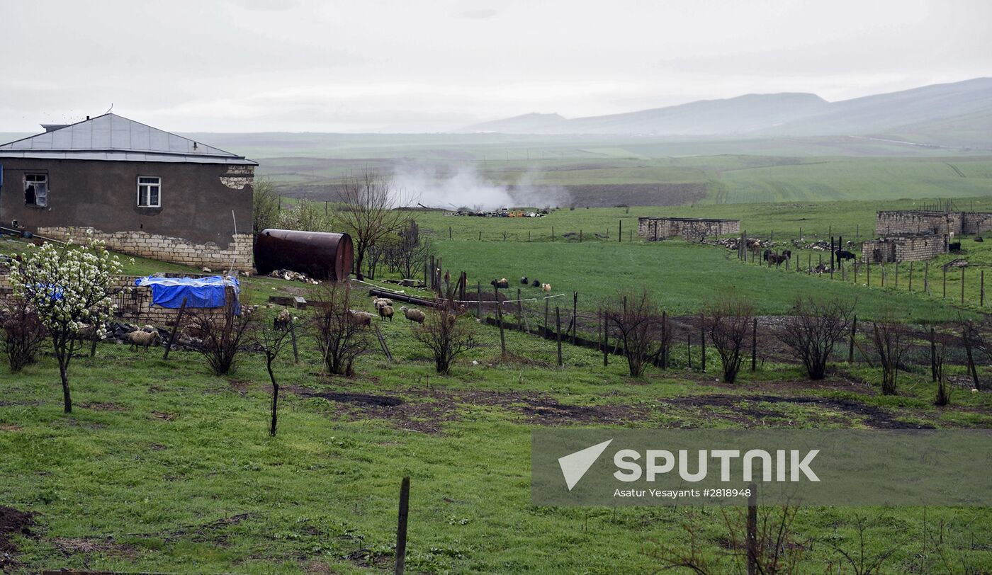 Nagorno-Karabakh conflict zone