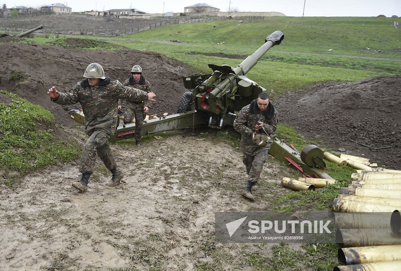 Nagorno-Karabakh conflict zone