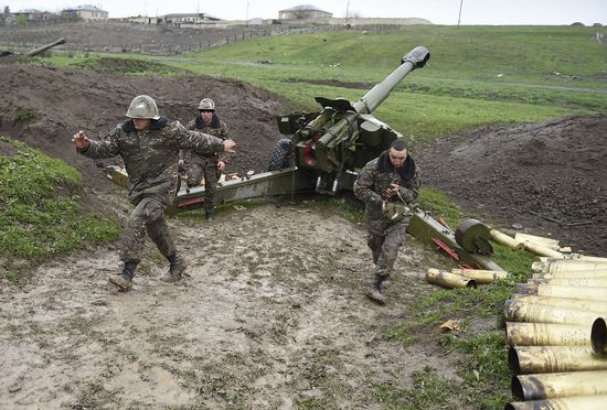 Nagorno-Karabakh conflict zone