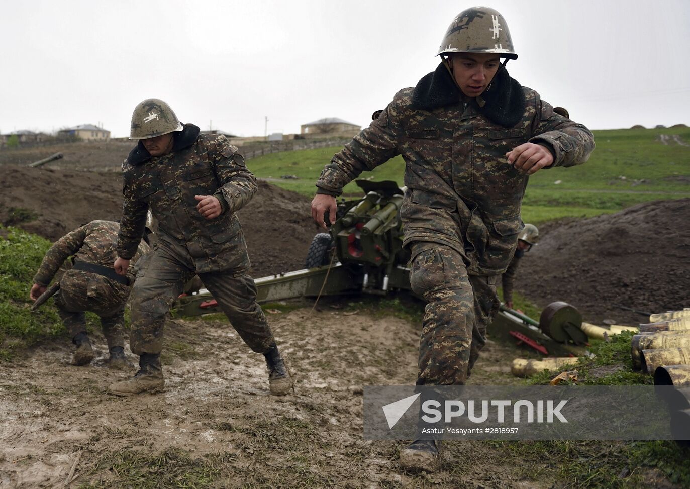 Nagorno-Karabakh conflict zone