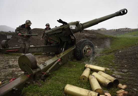 Nagorno-Karabakh conflict zone