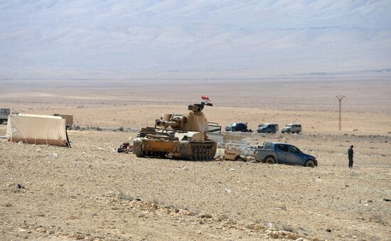 Syrian Army liberates city of al-Qaryatayn from militants