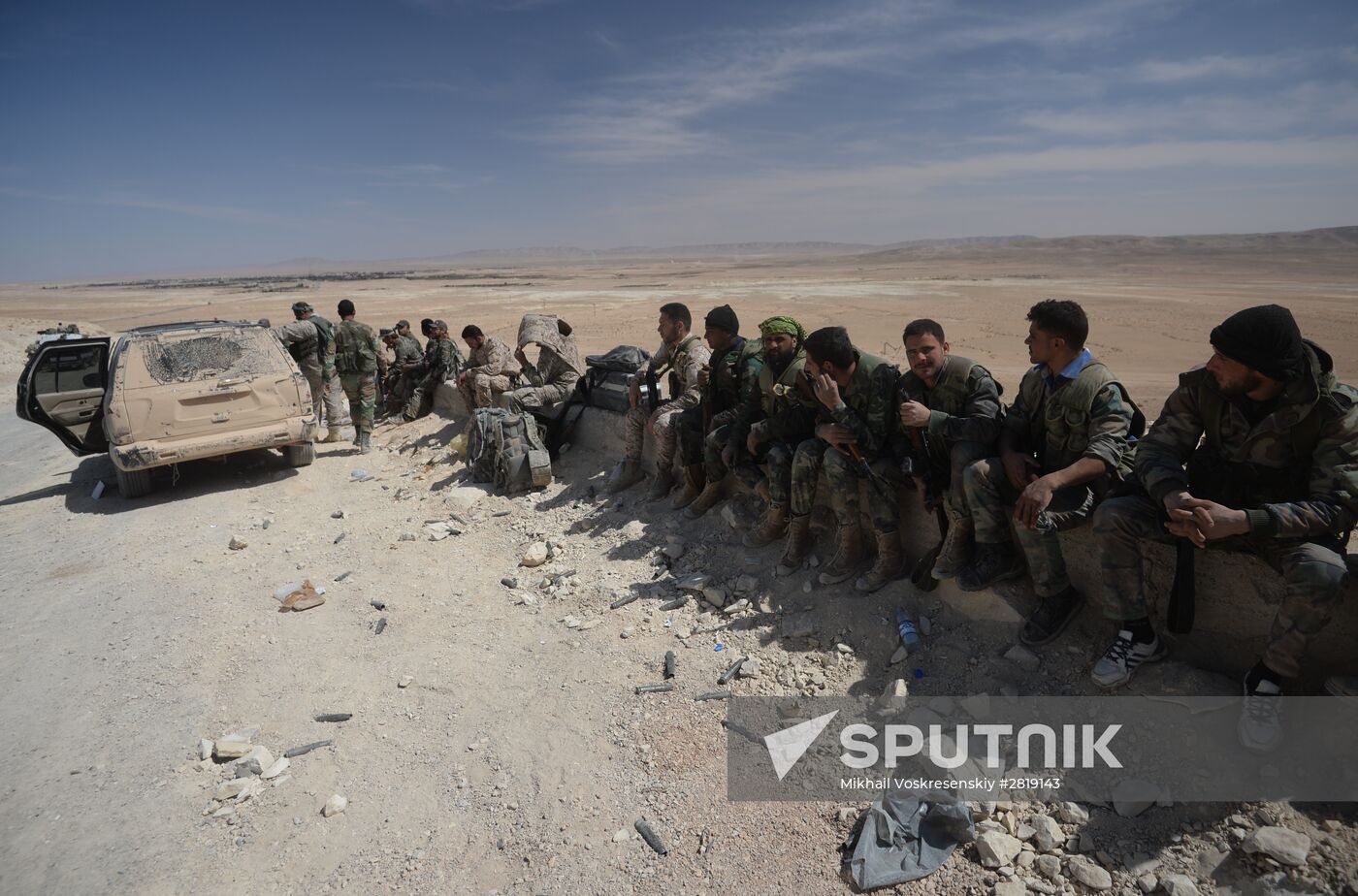 Syrian Army liberates city of al-Qaryatayn from militants