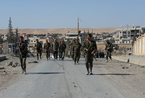 Syrian Army liberates city of al-Qaryatayn from militants