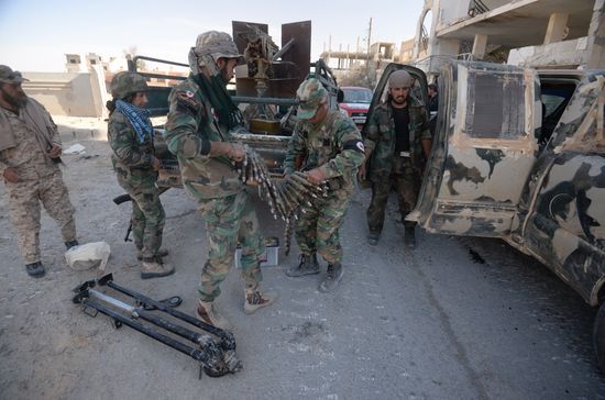 Syrian Army liberates city of al-Qaryatayn from militants