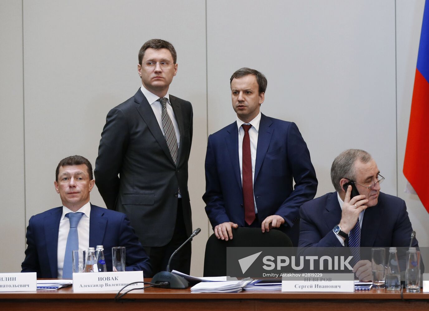 Russian Prime Minister Dmitry Medvedev visits Kemerovo region