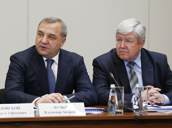 Russian Prime Minister Dmitry Medvedev visits Kemerovo region