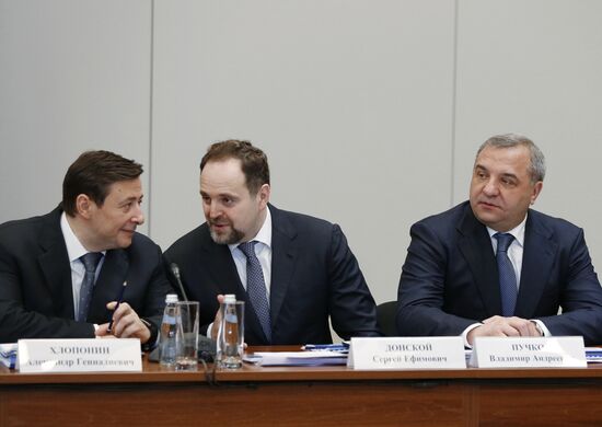 Russian Prime Minister Dmitry Medvedev visits Kemerovo region