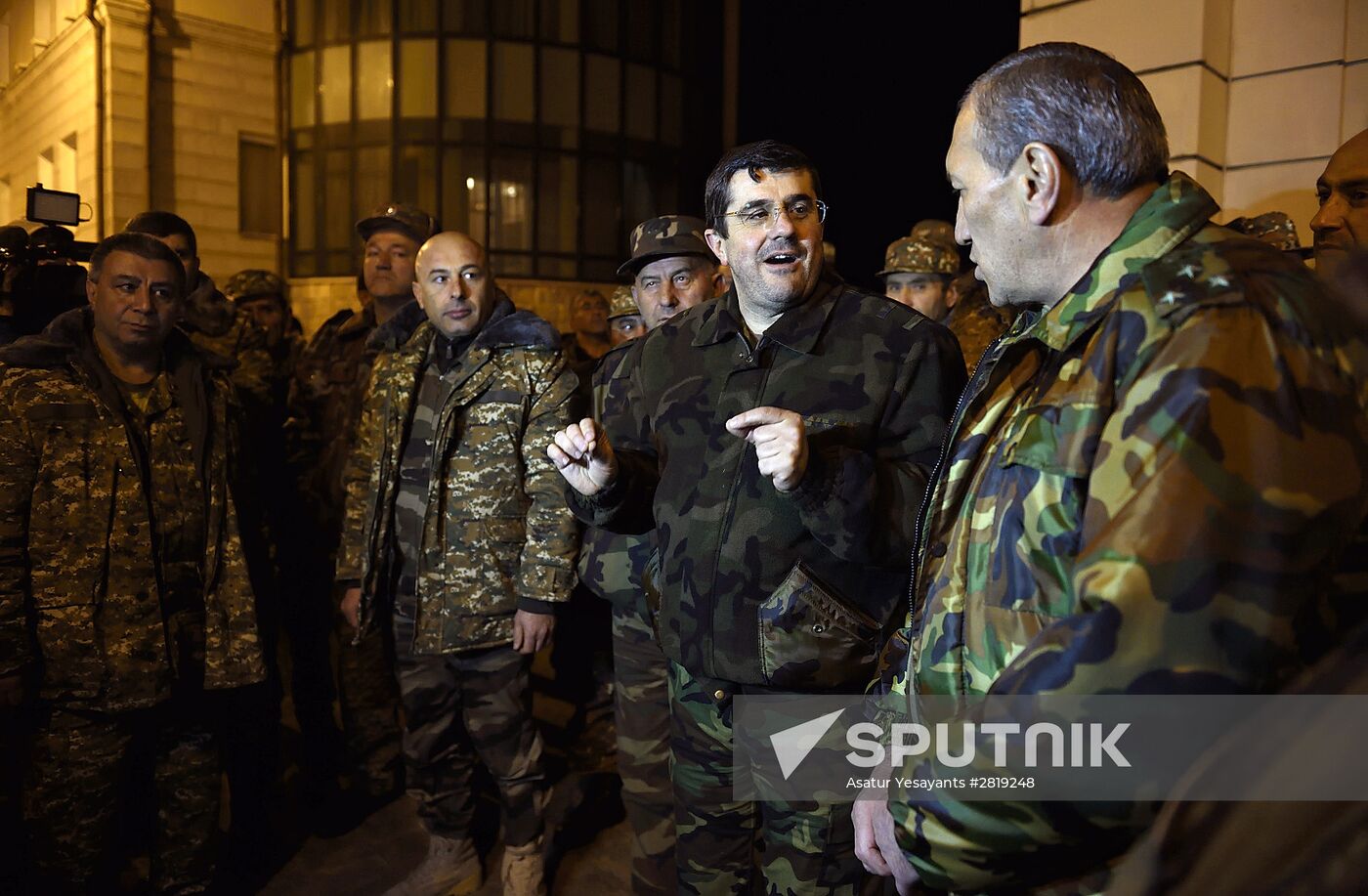 Nagorno-Karabakh conflict zone