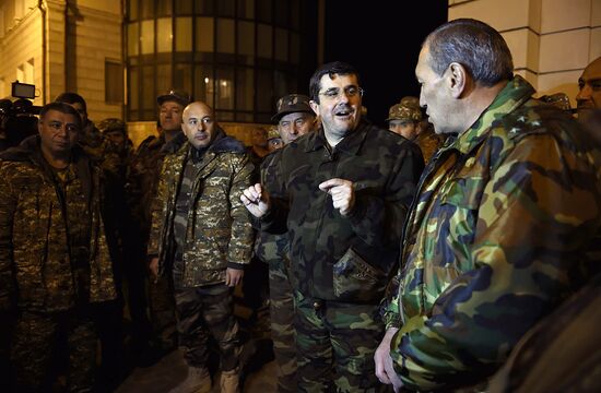 Nagorno-Karabakh conflict zone
