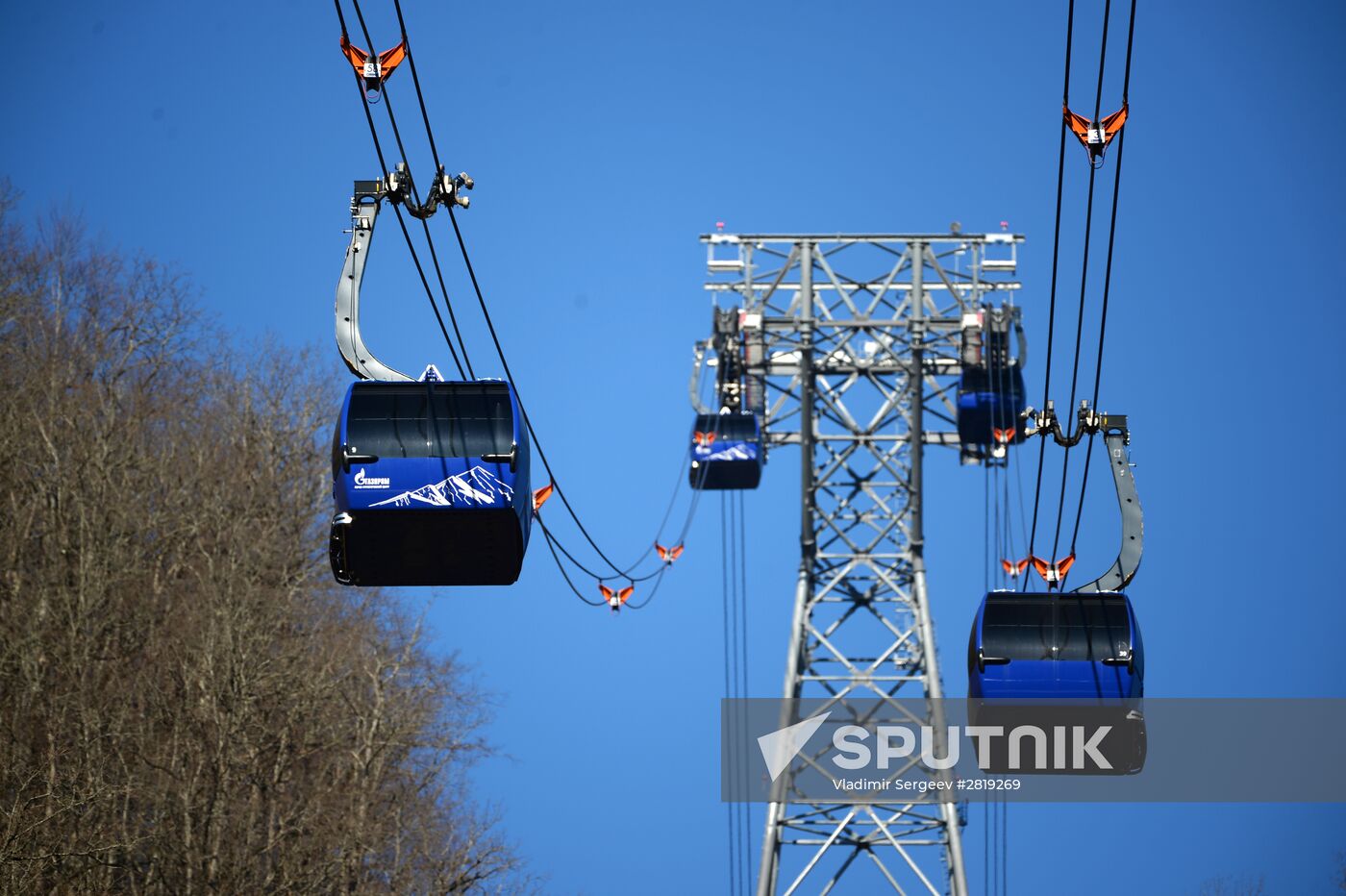 Skiing at Rosa Khutor Alpine Resort in spring