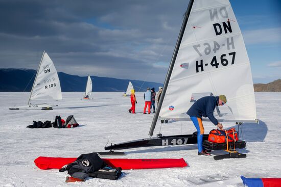 Baikal ice sailing week