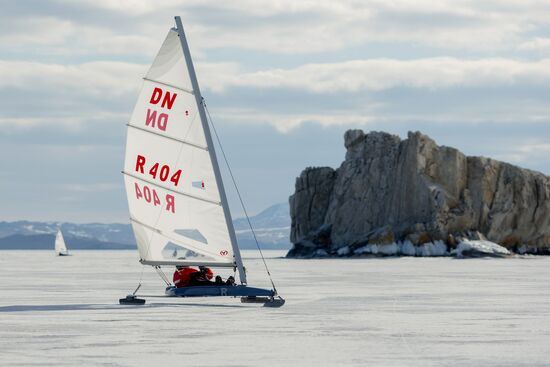 Baikal ice sailing week