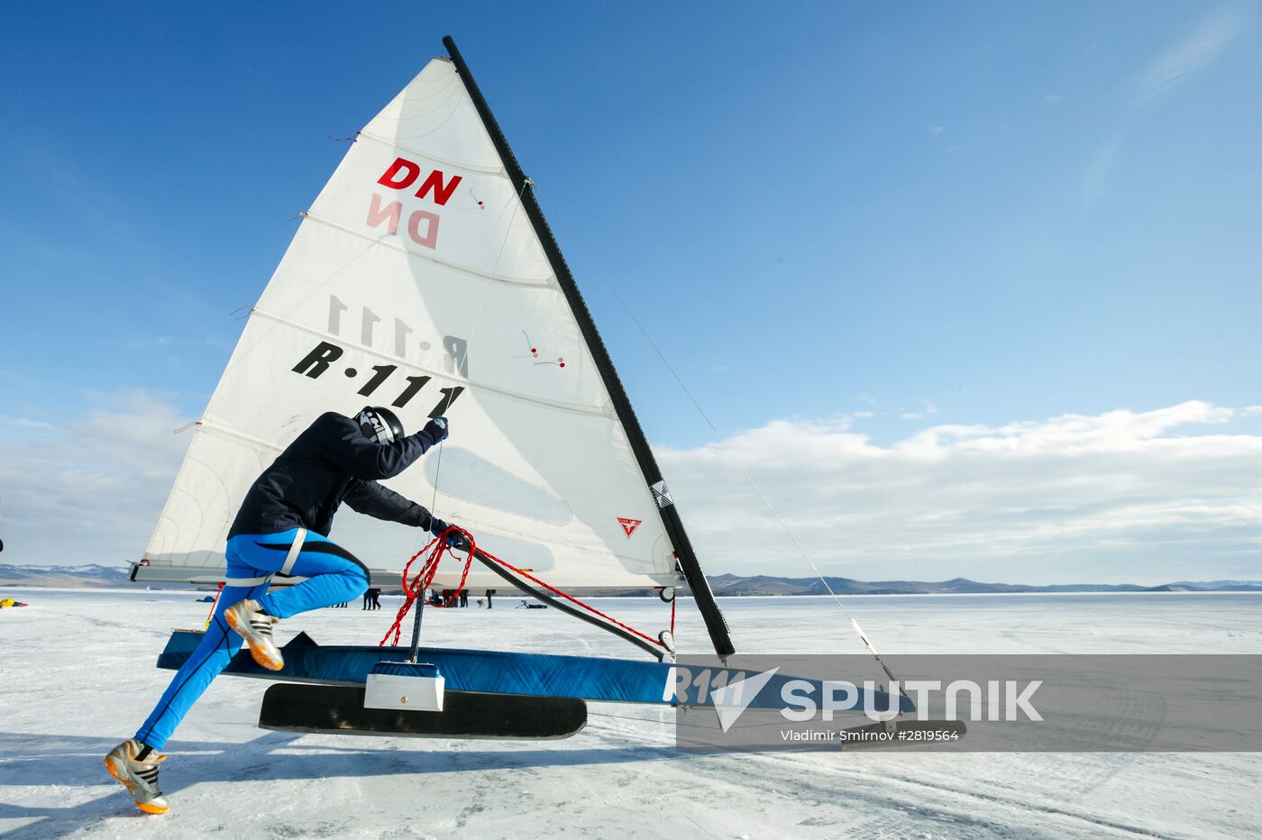 Baikal ice sailing week