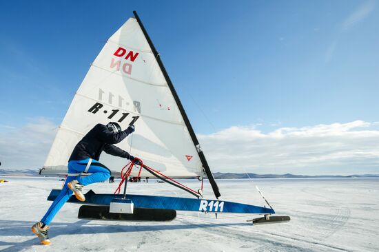 Baikal ice sailing week