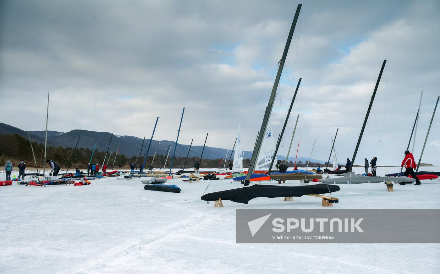 Baikal ice sailing week