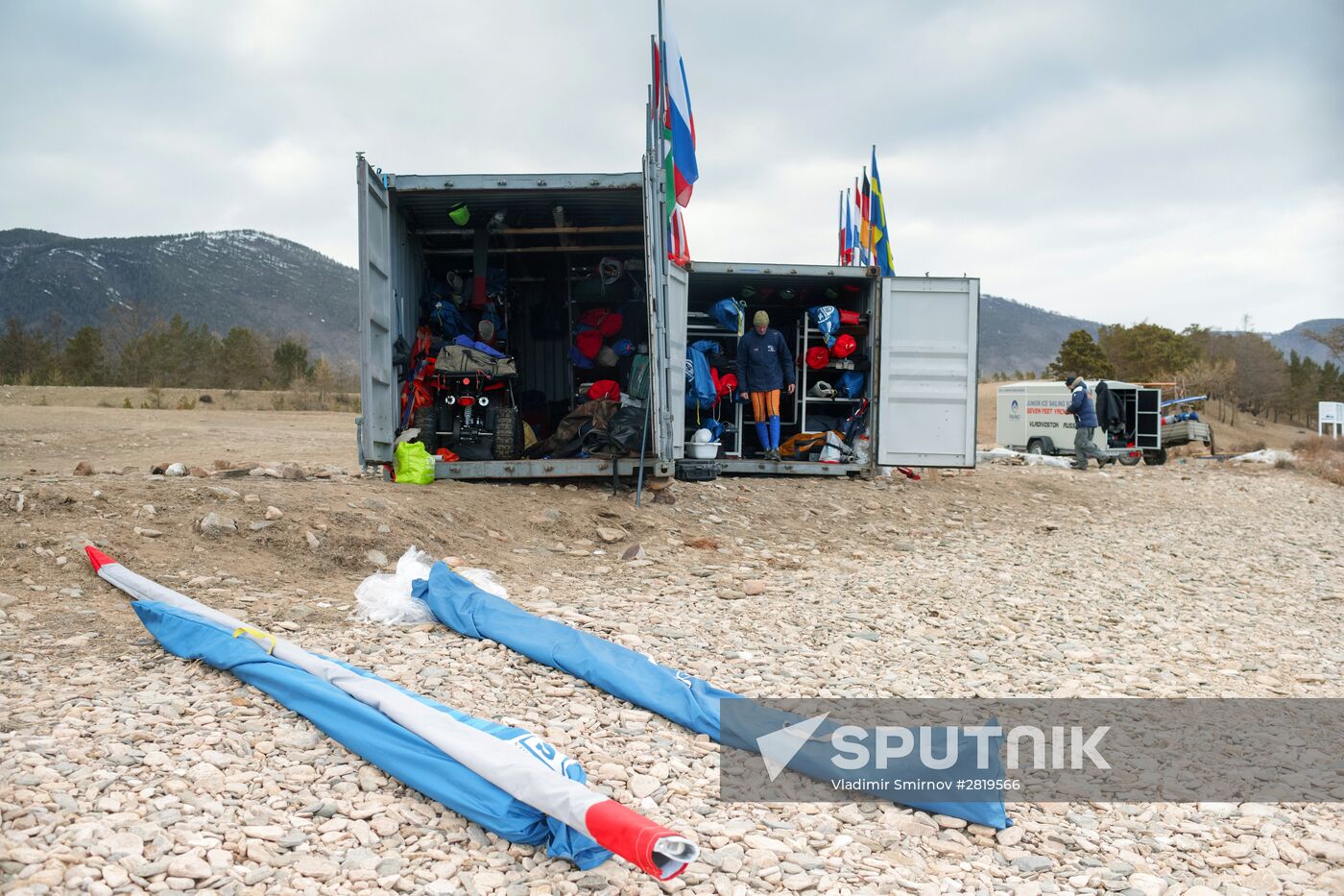 Baikal ice sailing week