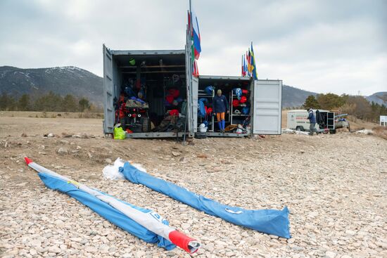 Baikal ice sailing week