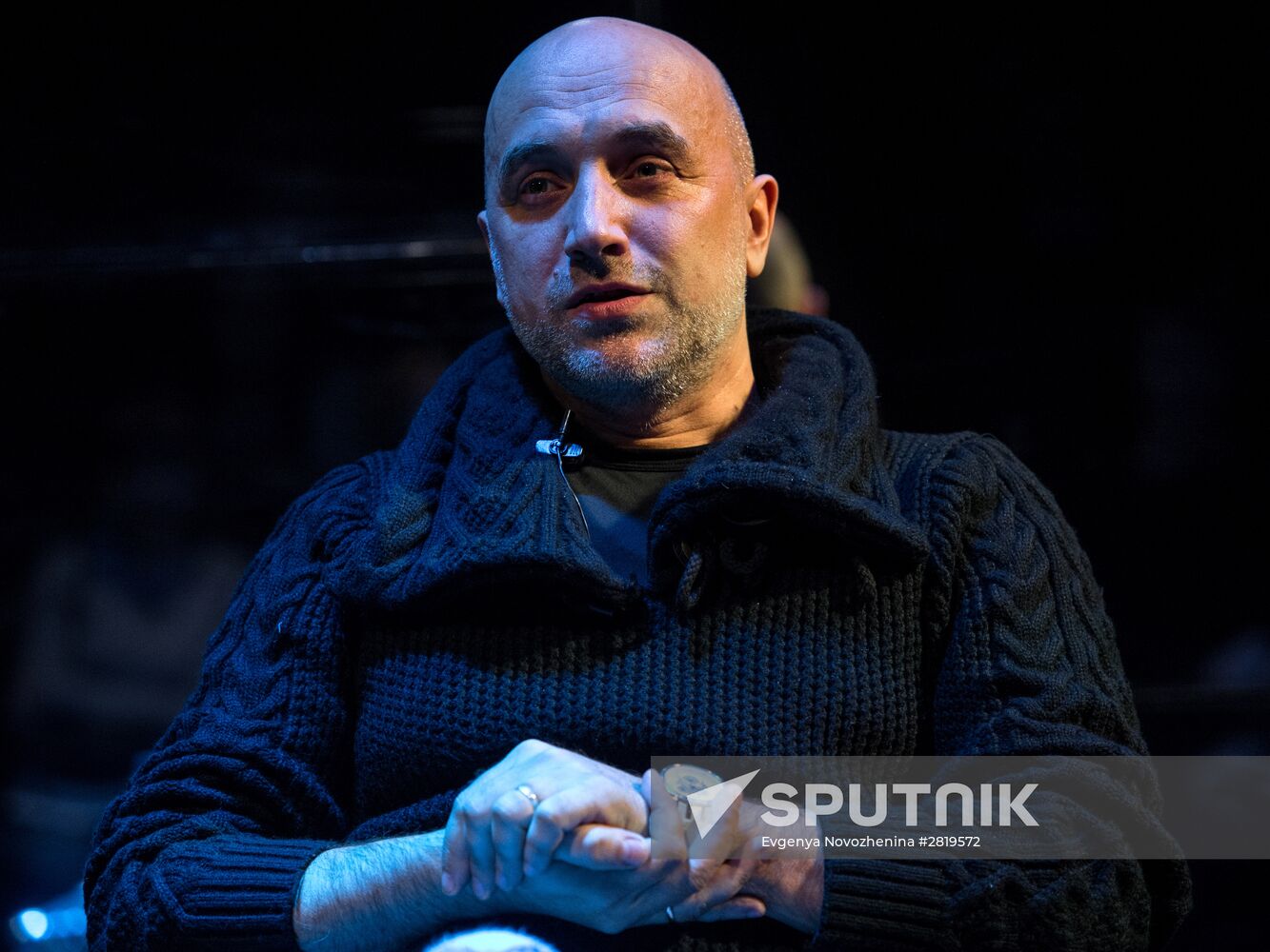 Theatrical presentation of Zakhar Prilepin's new book "Seven Lives"