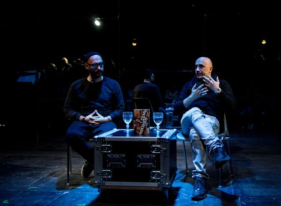 Theatrical presentation of Zakhar Prilepin's new book "Seven Lives"