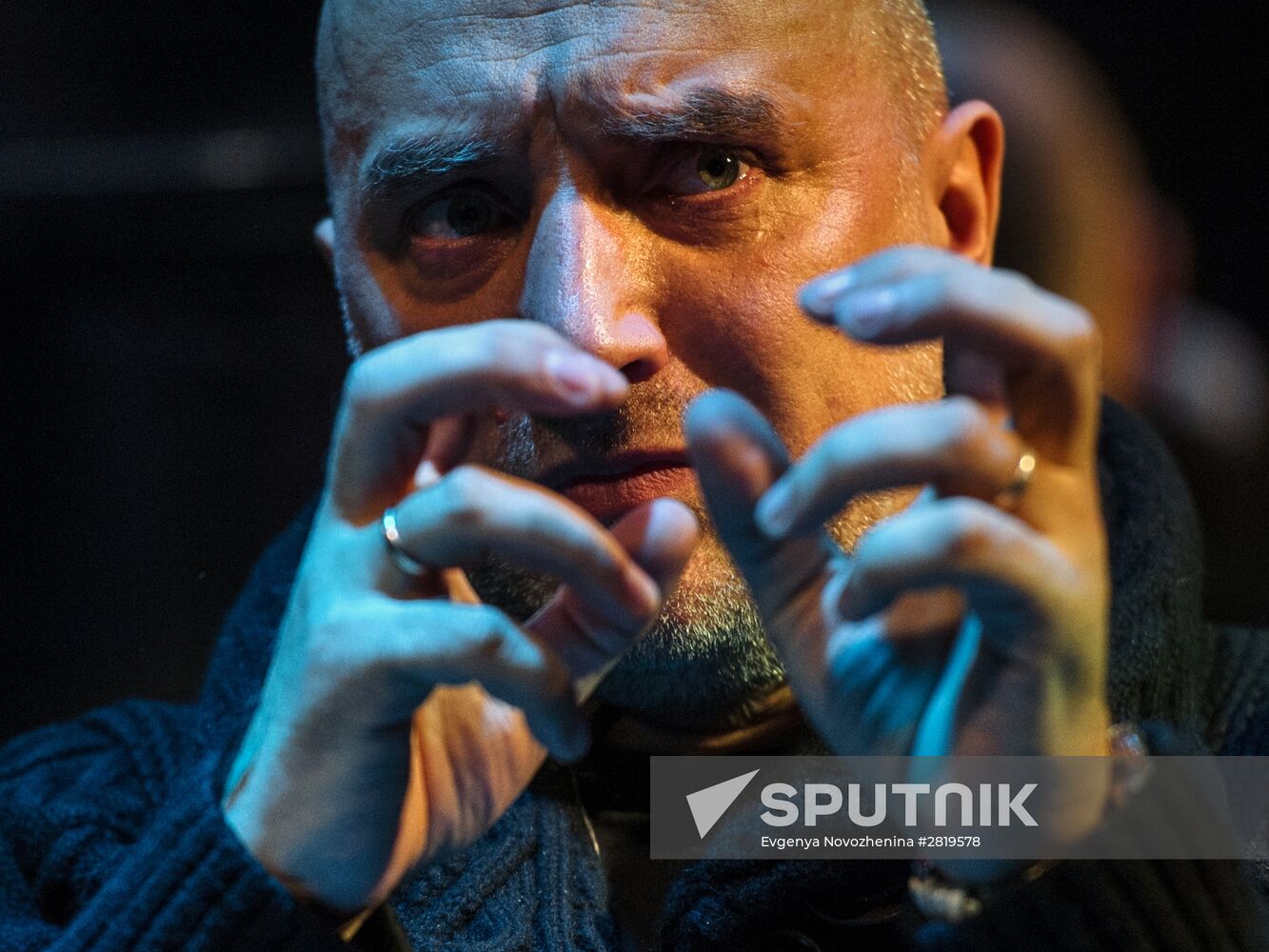Theatrical presentation of Zakhar Prilepin's new book "Seven Lives"