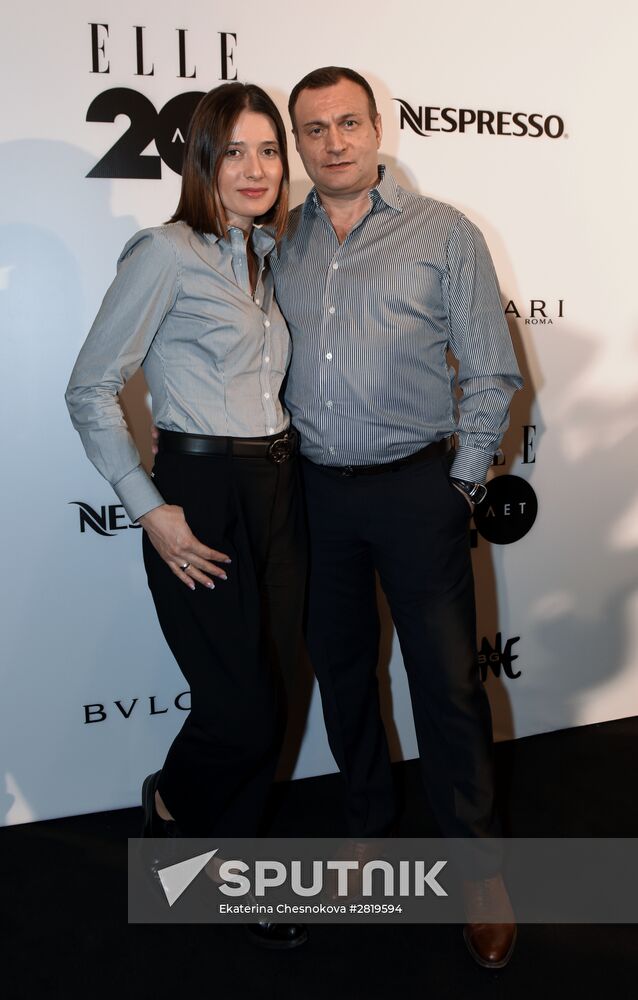 ELLE Russia brand marks 20th anniversary