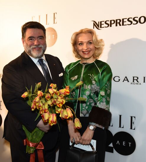 ELLE Russia brand marks 20th anniversary