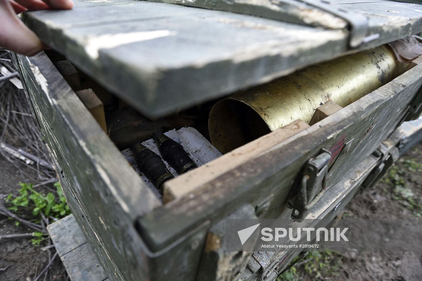 Situation near Madagis village in the Karabakh conflict zone
