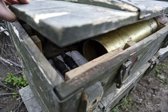 Situation near Madagis village in the Karabakh conflict zone