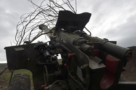 Situation near Madagis village in the Karabakh conflict zone