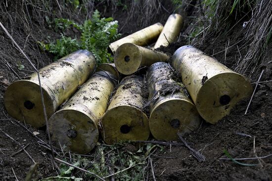 Situation near Madagis village in the Karabakh conflict zone