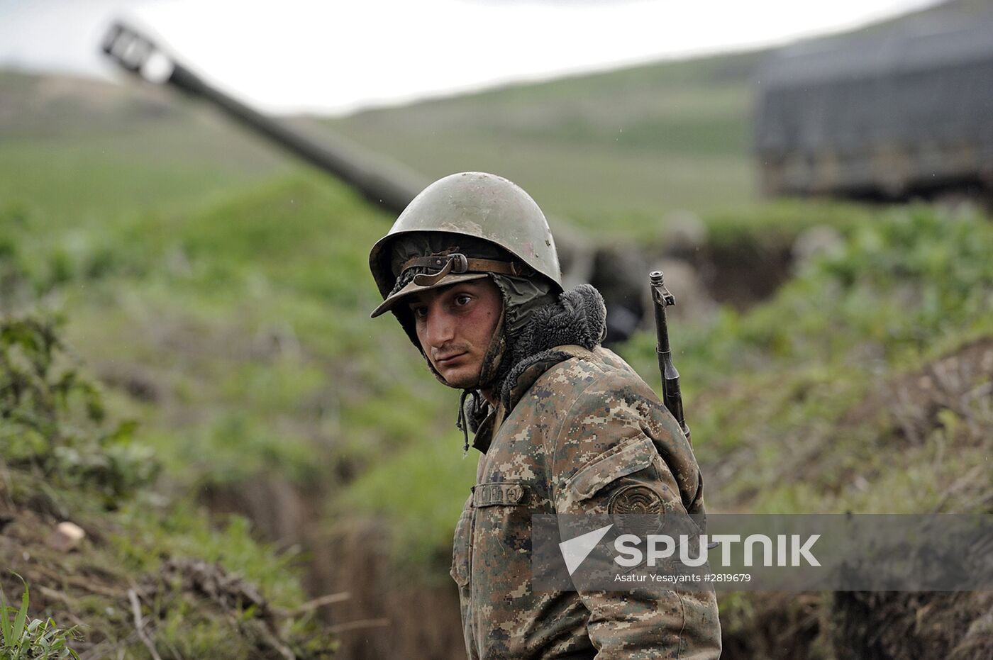 Situation near Madagis village in the Karabakh conflict zone