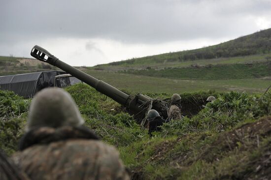 Situation near Madagis village in the Karabakh conflict zone