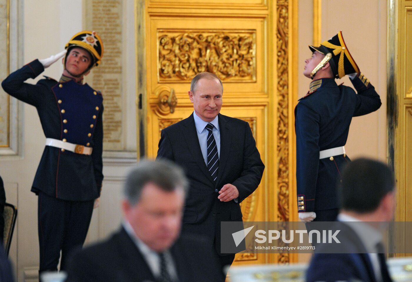 Russian President Vladimir Putin chairs meeting of Russian Victory Organizing Committee