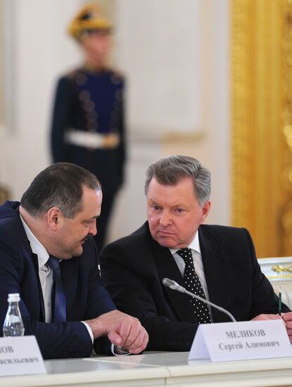 Russian President Vladimir Putin chairs meeting of Russian Victory Organizing Committee