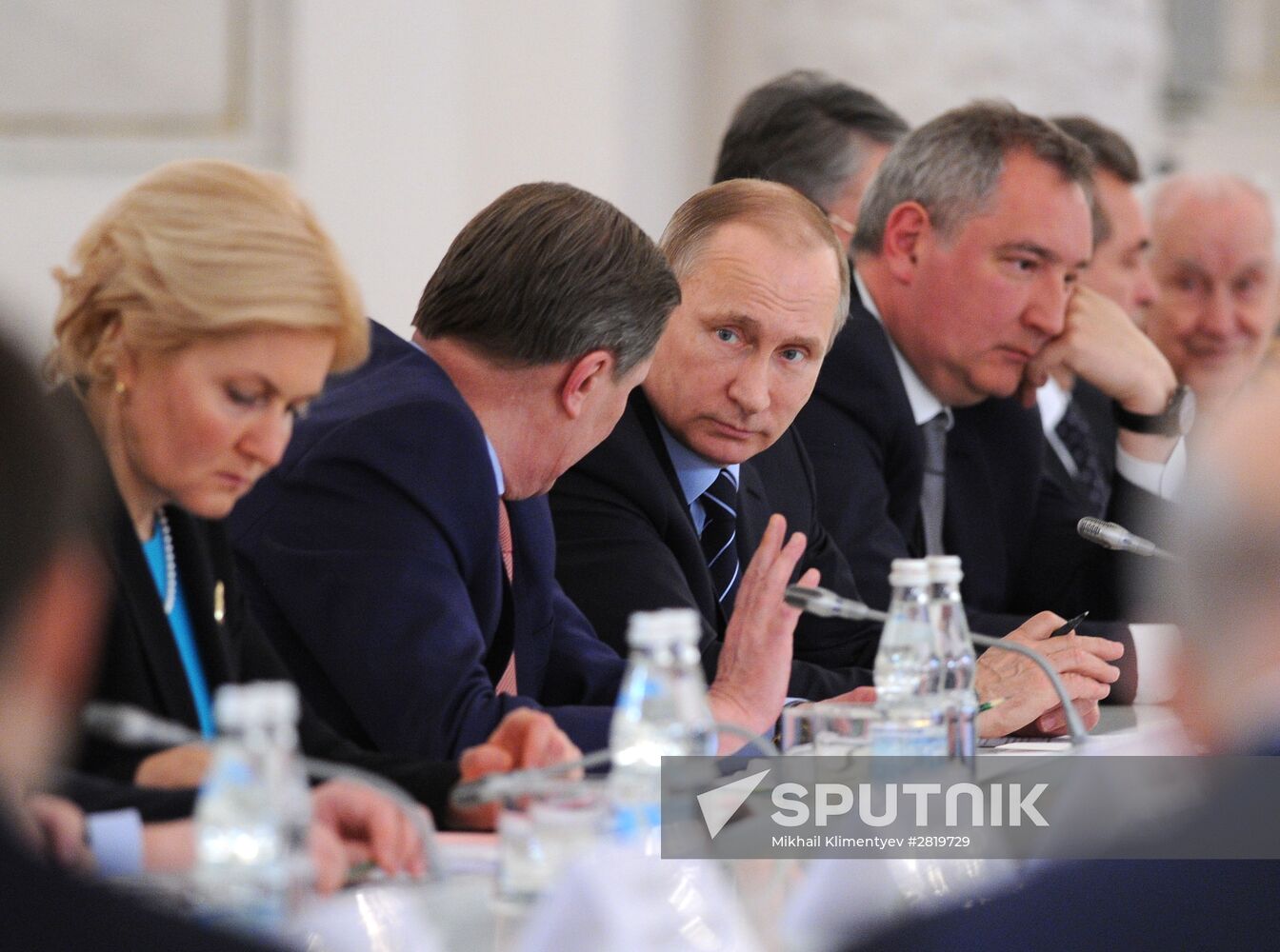 Russian President Vladimir Putin chairs meeting of Russian Victory Organizing Committee