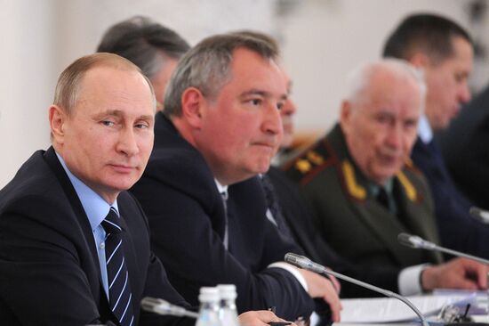 Russian President Vladimir Putin chairs meeting of Victory Organizing Committee