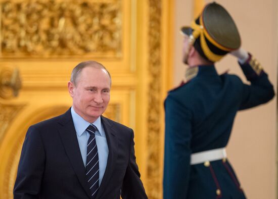 Russian President Vladimir Putin chairs meeting of Victory Organizing Committee