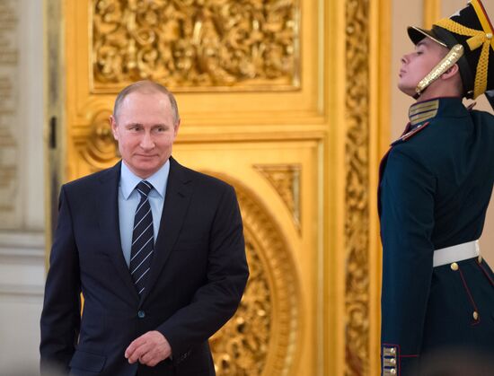 Russian President Vladimir Putin chairs meeting of Victory Organizing Committee