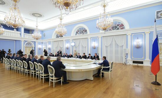 Prime Minister Dmitry Medvedev chairs meeting of Government Commission for Using Information Technology