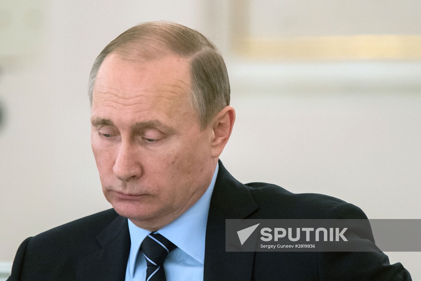 Russian President Vladimir Putin chairs meeting of Russian Victory Organizing Committee