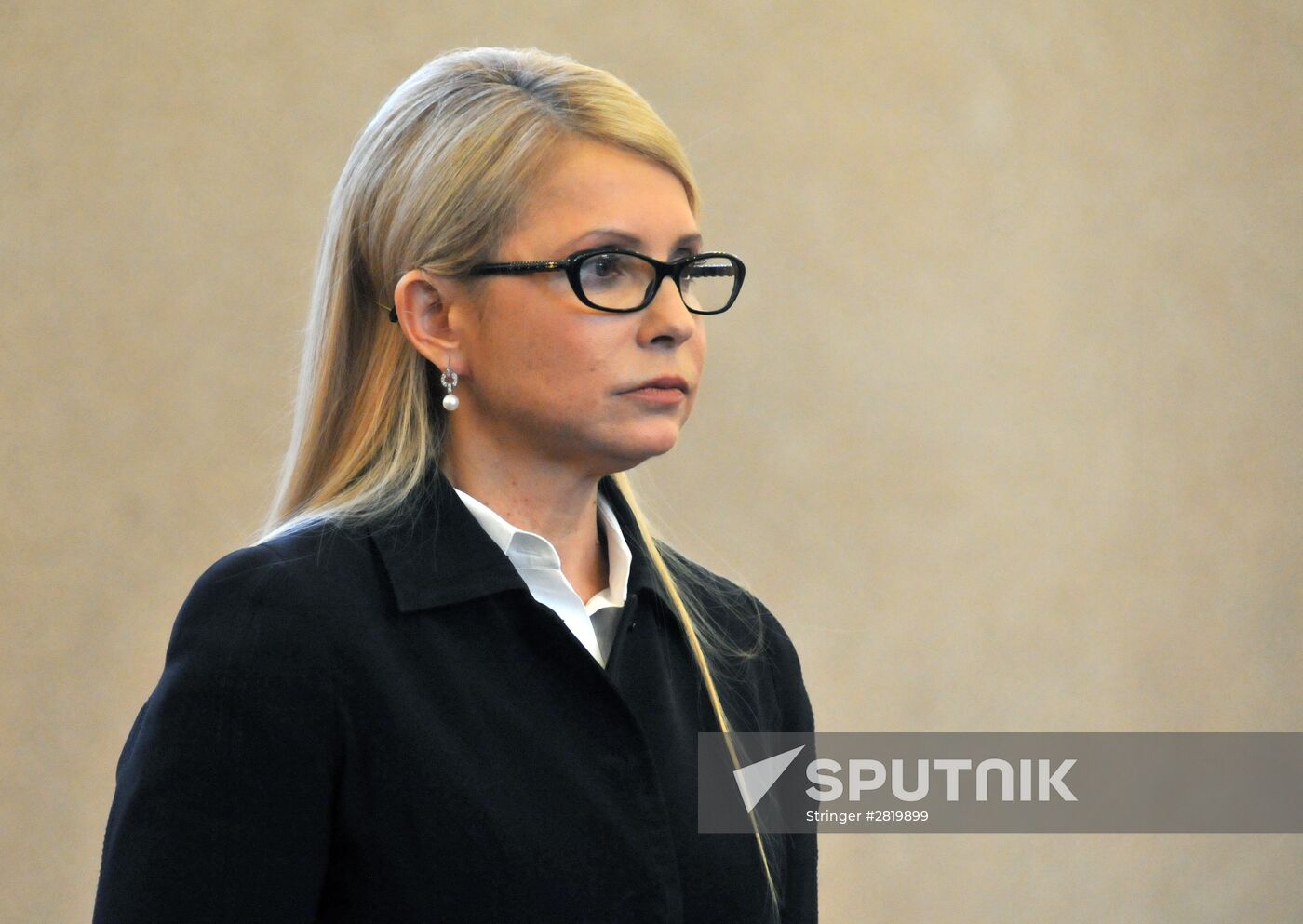 News conference with Yulia Timoshenko in Lvov