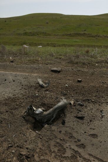 Situation near Madagis village in the Karabakh conflict zone