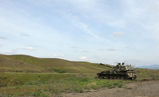 Developments near Madagis village in Karabakh conflict zone